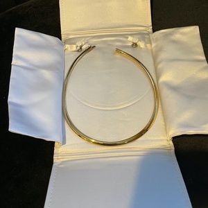 Ross Simons Omega gold plated necklace